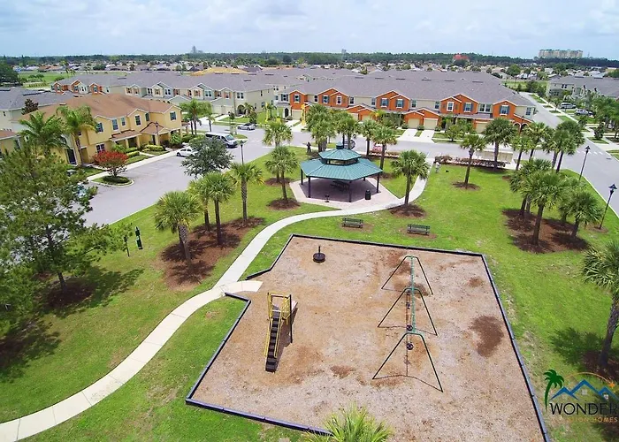 4Bd Sleeps 9 W Jacuzzi Close To Disney @ Compass Bay 5113C