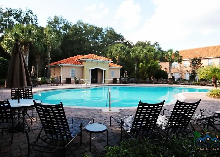 4Bd Sleeps 9 W Jacuzzi Close To Disney @ Compass Bay 5113C